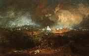 Joseph Mallord William Turner The Fifth Plague of Egypt USA oil painting artist